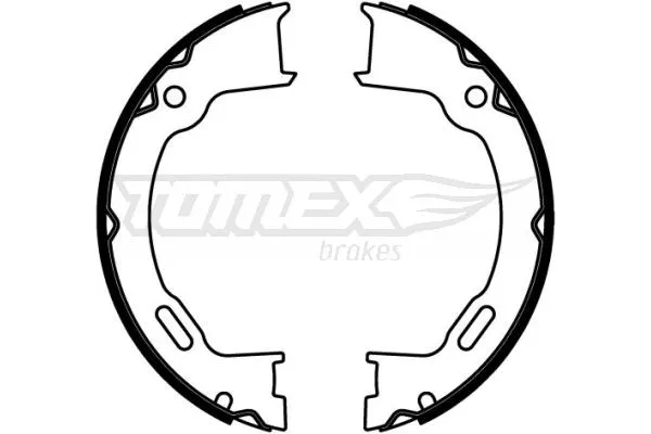 TX 22-62 TOMEX Brakes Комплект тормозных колодок (фото 1)