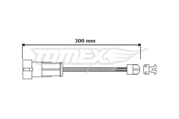 TX 30-53 TOMEX Brakes Сигнализатор, износ тормозных колодок (фото 1)