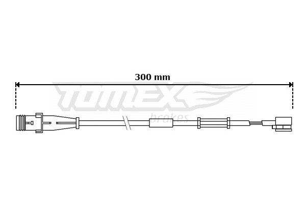 TX 30-70 TOMEX Brakes Сигнализатор, износ тормозных колодок (фото 1)
