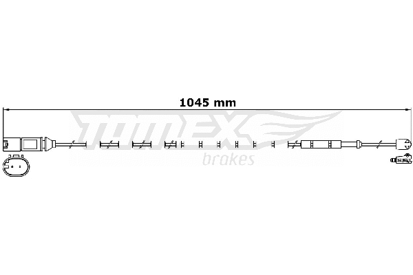 TX 31-28 TOMEX Brakes Сигнализатор, износ тормозных колодок (фото 1)