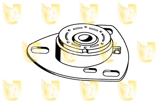 391155 UNIGOM Опора стойки амортизатора (фото 1)