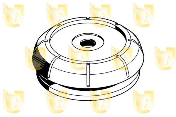 391542 UNIGOM Опора стойки амортизатора (фото 1)