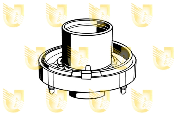 391701 UNIGOM Опора стойки амортизатора (фото 1)