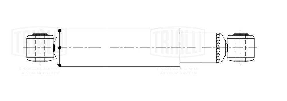 AG 30504 TRIALLI Амортизатор (фото 1)