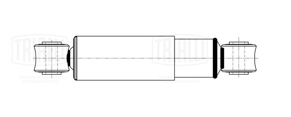 AH 80615 TRIALLI Амортизатор (фото 2)