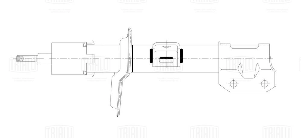 AG 24150 TRIALLI Амортизатор (фото 1)