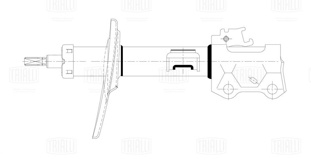AG 19365 TRIALLI Амортизатор (фото 1)