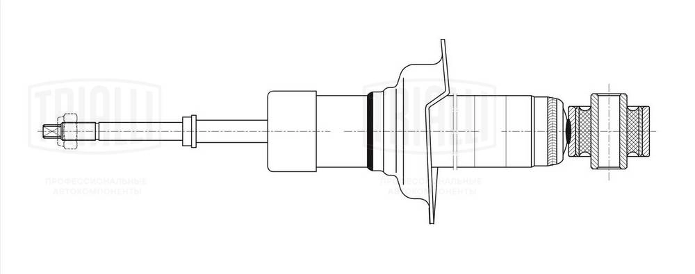 AG 14515 TRIALLI Амортизатор (фото 1)