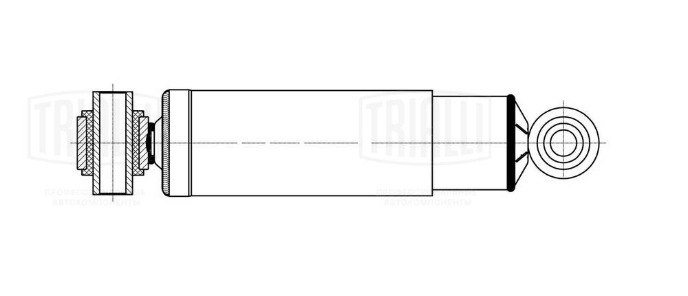 AH 80611 TRIALLI Амортизатор (фото 2)