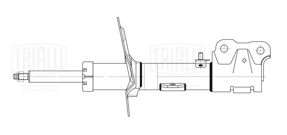 AG 11356 TRIALLI Амортизатор (фото 1)