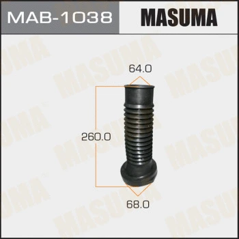 MAB-1038 MASUMA Пылезащитный комплект, амортизатор (фото 1)
