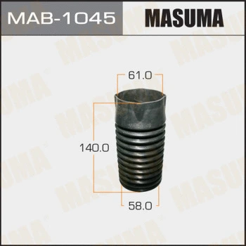 MAB-1045 MASUMA Пылезащитный комплект, амортизатор (фото 1)