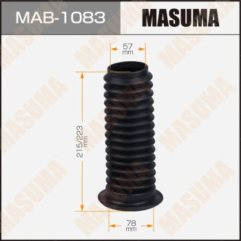 MAB-1083 MASUMA Пылезащитный комплект, амортизатор (фото 1)