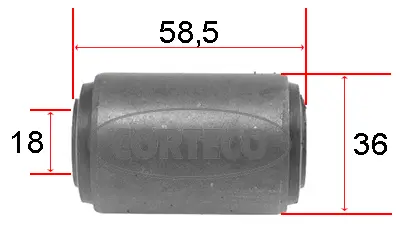 21652450 CORTECO Подвеска, рычаг независимой подвески колеса (фото 1)