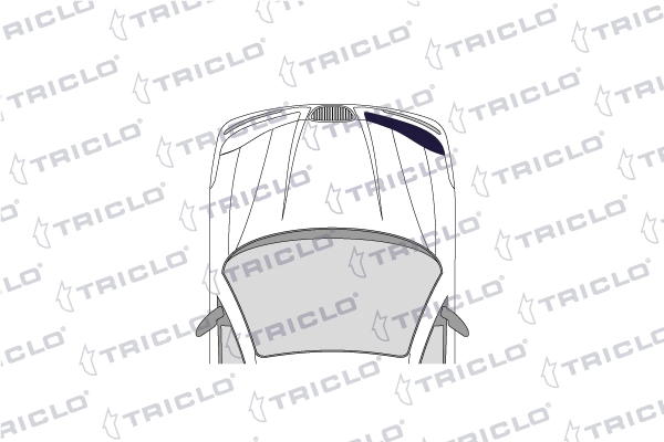 164700 TRICLO Ремонтный комплект, основная фара (фото 2)