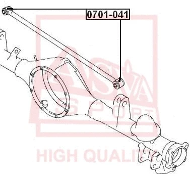 0701-041 ASVA Подвеска, рычаг независимой подвески колеса (фото 1)