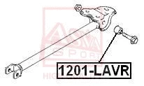 1201-LAVR ASVA Подвеска, рычаг независимой подвески колеса (фото 1)