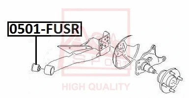 2101-FUSR ASVA Подвеска, рычаг независимой подвески колеса (фото 1)