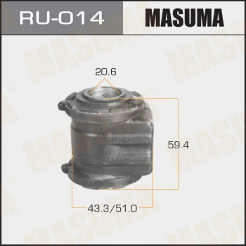RU-014 MASUMA Подвеска, рычаг независимой подвески колеса (фото 1)
