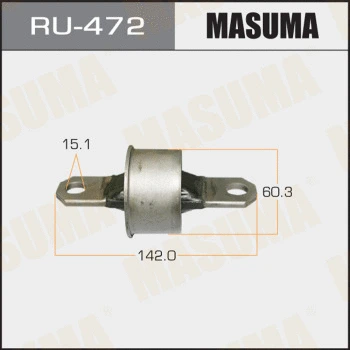 RU-472 MASUMA Подвеска, рычаг независимой подвески колеса (фото 1)