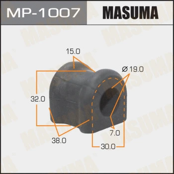MP-1007 MASUMA Втулка, стабилизатор (фото 1)