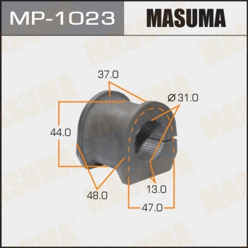 MP-1023 MASUMA Втулка, стабилизатор (фото 1)