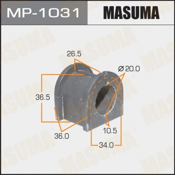 MP-1031 MASUMA Втулка, стабилизатор (фото 1)