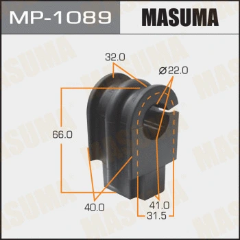 MP-1089 MASUMA Втулка, стабилизатор (фото 1)