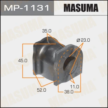 MP-1131 MASUMA Втулка, стабилизатор (фото 1)