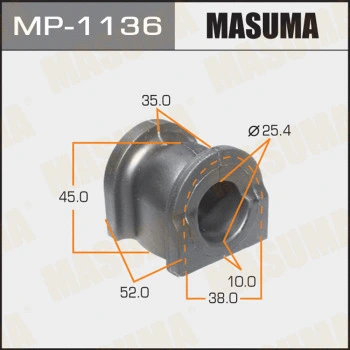 MP-1136 MASUMA Втулка, стабилизатор (фото 1)