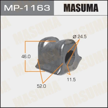 MP-1163 MASUMA Втулка, стабилизатор (фото 1)