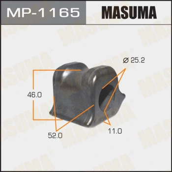 MP-1165 MASUMA Втулка, стабилизатор (фото 1)