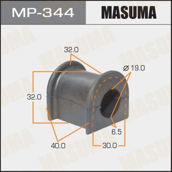 MP-344 MASUMA Втулка, стабилизатор (фото 1)
