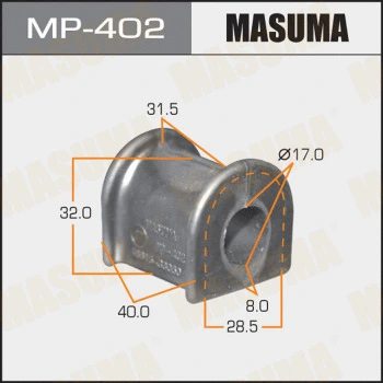 MP-402 MASUMA Втулка, стабилизатор (фото 1)