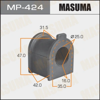MP-424 MASUMA Втулка, стабилизатор (фото 1)