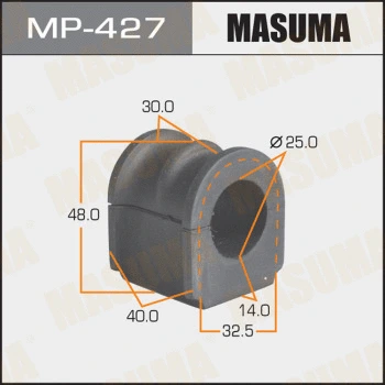 MP-427 MASUMA Втулка, стабилизатор (фото 1)