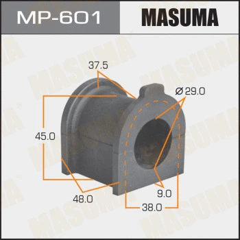MP-601 MASUMA Втулка, стабилизатор (фото 1)