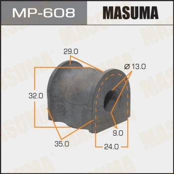 MP-608 MASUMA Втулка, стабилизатор (фото 1)