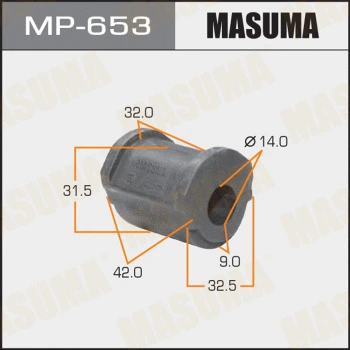 MP-653 MASUMA Втулка, стабилизатор (фото 1)
