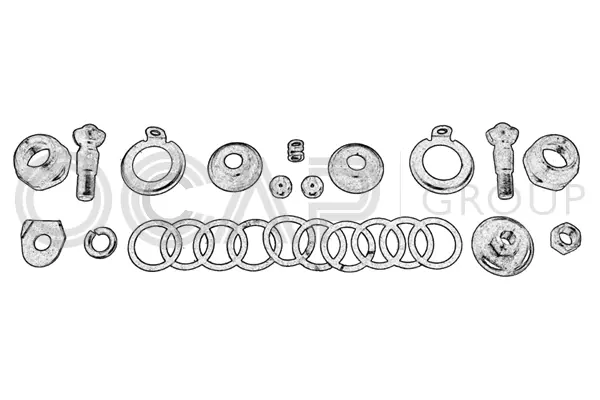 0900706 OCAP Ремкомплект, подвеска колеса (фото 1)