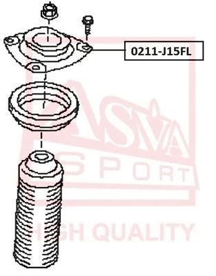 0211-J15FL ASVA Подвеска, амортизатор (фото 1)