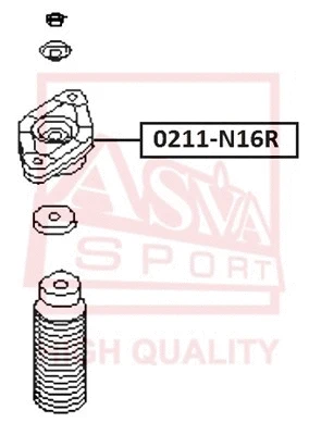 0211-N16R ASVA Подвеска, амортизатор (фото 1)