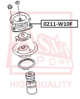 0211-W10F ASVA Подвеска, амортизатор (фото 1)