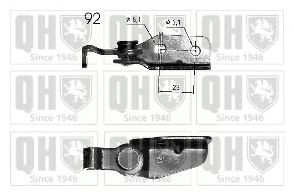 140223 QUINTON HAZELL Газовый амортизатор крышки багажника, заднего стекла, капота (фото 1)