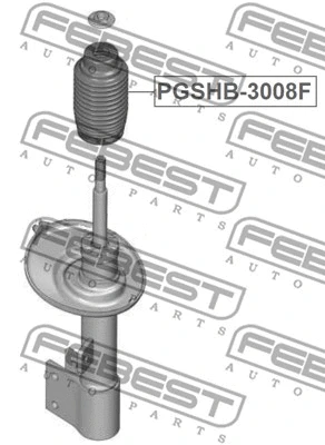 PGSHB-3008F FEBEST Защитный колпак / пыльник, амортизатор (фото 2)