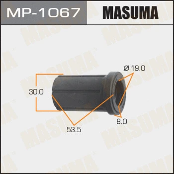 MP-1067 MASUMA Втулка, листовая рессора (фото 1)
