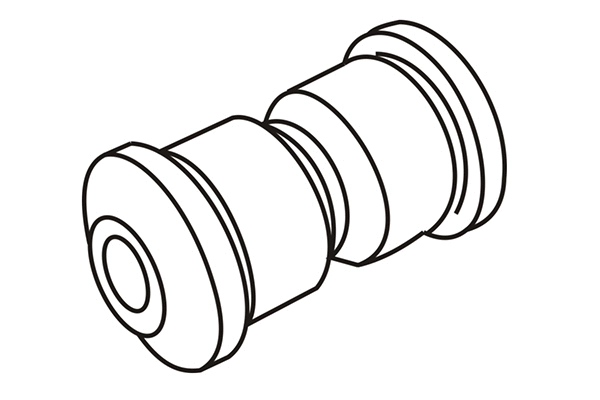 180835 WXQP Втулка, листовая рессора (фото 1)