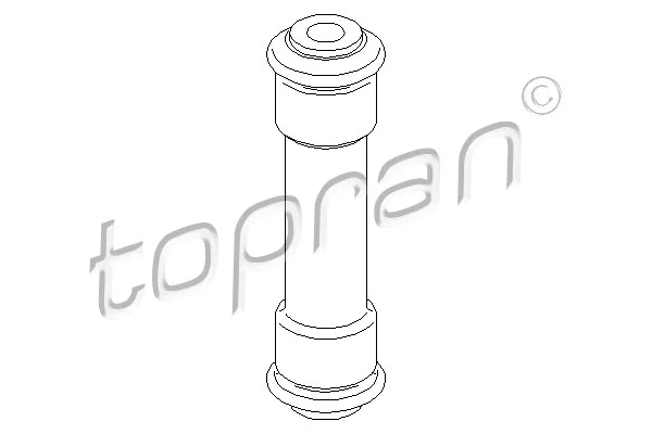 110 662 TOPRAN Подвеска, листовая рессора (фото 1)