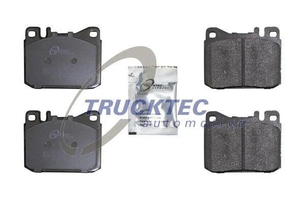 02.35.132 TRUCKTEC AUTOMOTIVE Комплект тормозных колодок, дисковый тормоз (фото 1)