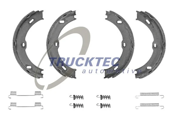 02.35.205 TRUCKTEC AUTOMOTIVE Комплект тормозных колодок, стояночная тормозная система (фото 1)